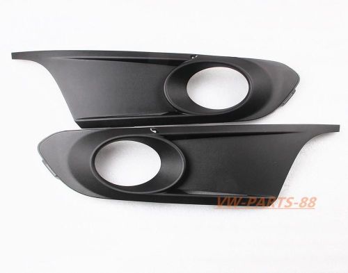 PAIR OE FRONT BUMPER FOG LAMP GRILLE FOR VW JETTA MK6 11-14 MK5 VENTO 5C6853665A