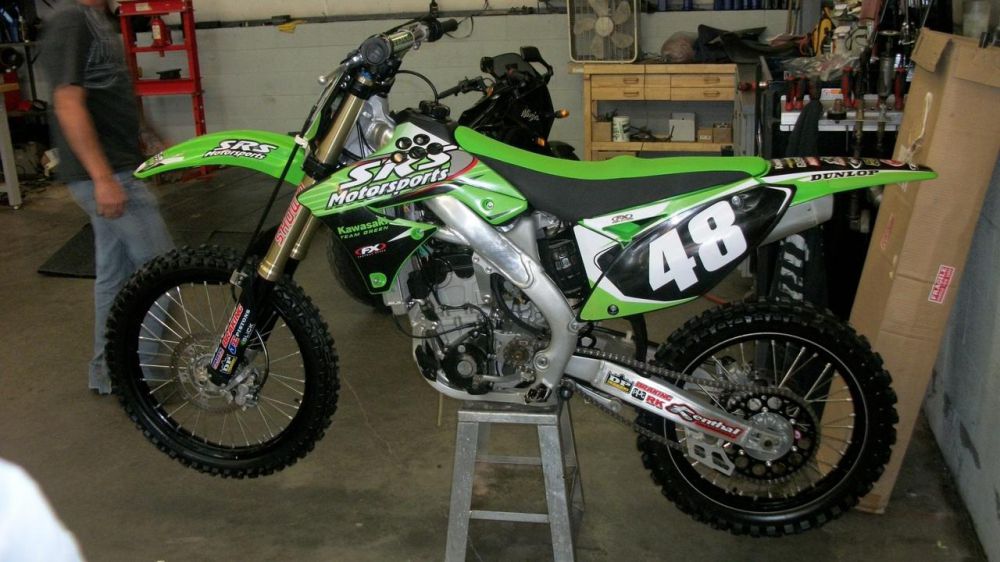 2011 kawasaki kx250ybf  dirt bike 