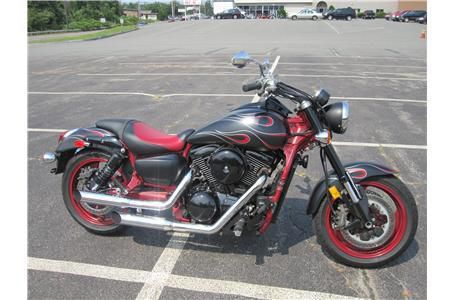 2007 kawasaki vn1600 mean streak limited edition  cruiser 