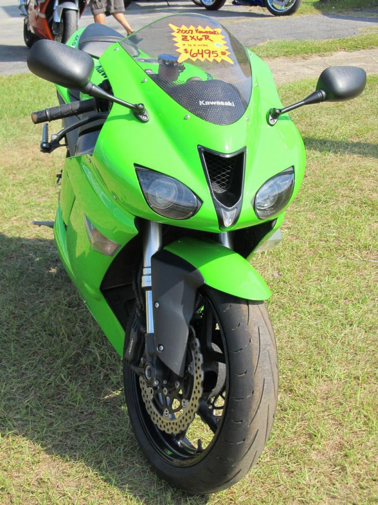 Кавасаки zx6r 2007