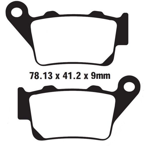 Brake pads Brenta 4088 sinter rear for Hyosung RX 450 SM-