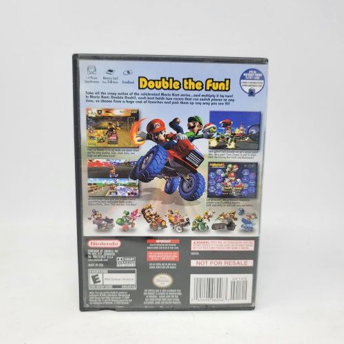 Mario Kart: Double Dash (Nintendo GameCube, 2003) Case &amp; Game Tested Working