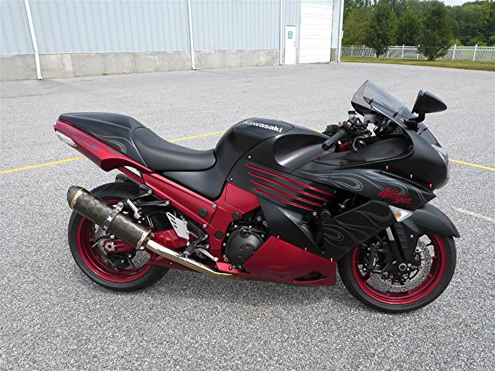 2008 kawasaki ninja zx14  sportbike 