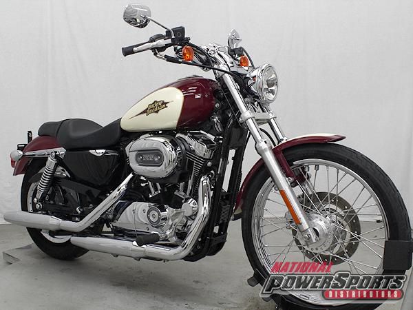 2007 harley davidson xl1200c sportster 1200 custom xl1200 xl w/warranty