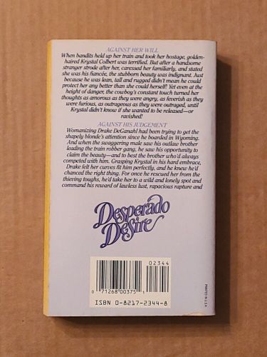 Desperado Desire by Veronica Blake (1988, Mass Market)