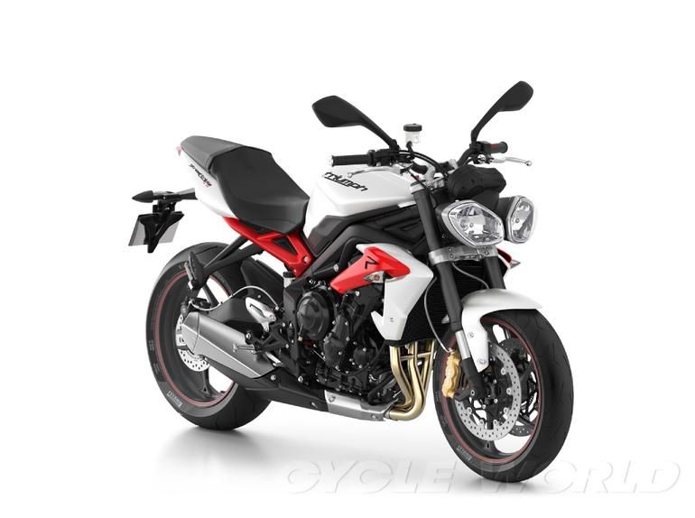 2013 triumph street triple r  sportbike 