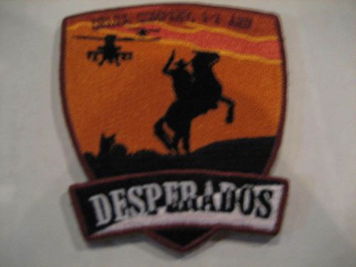 NEW D Co 1-1st Attack Recon Bn DESPERADOS AH-64 Aviation Velcro Patch