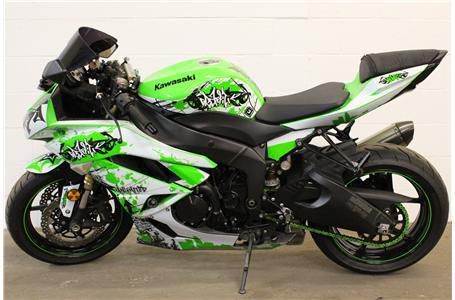 2009 kawasaki ninja zx-6r  sportbike 