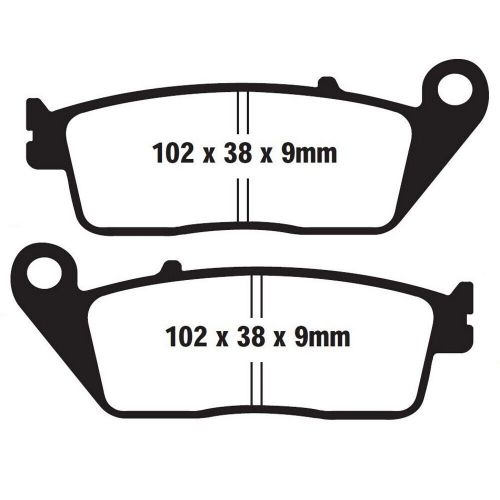 Brenta brake pads 3059 organic front for hyosung v2 125 / aquila 250-