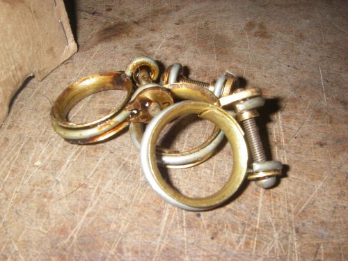 Hose clips vintage car motorcycle scott morgan triumph vincent velocette ariel