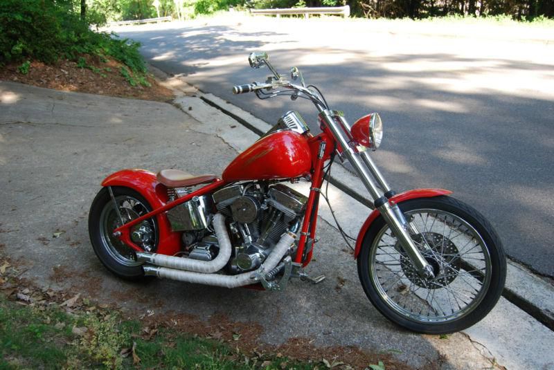 2001 Custom Chopper Bobber. Belt drive primary. for sale on 2040-motos