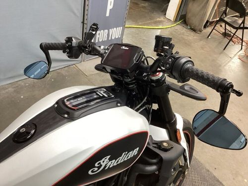 2022 Indian Motorcycle FTR S White Smoke