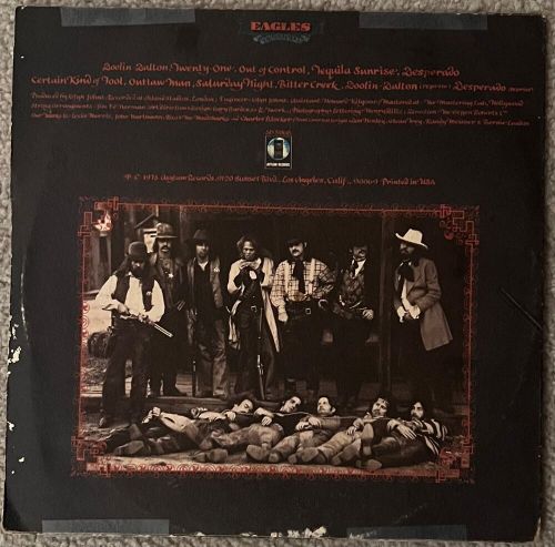 Eagles vinyl lp desperado