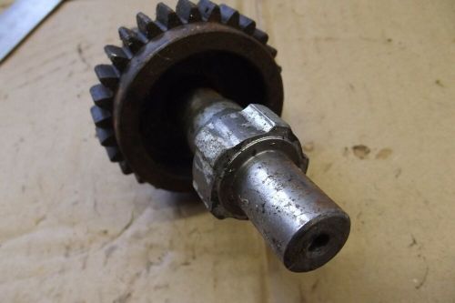 Hodaka kickstart shaft and gear,  11