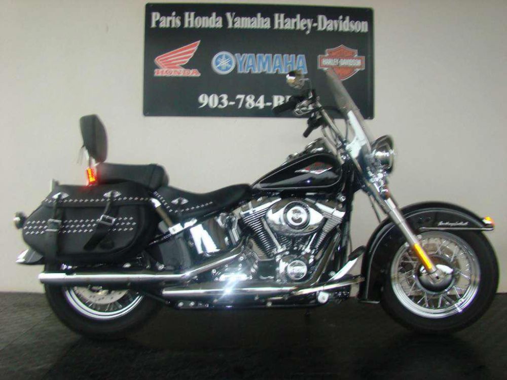 2012 harley-davidson flstc heritage softail classic  cruiser 