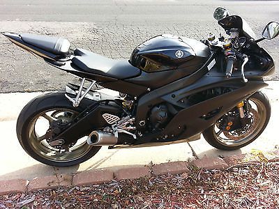 Yamaha : YZF-R 2008 YAMAHA YZF-R6 BLACK RAVEN EDITION