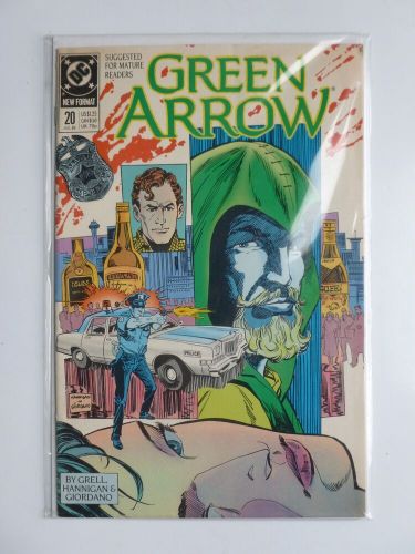 Green arrow 1989 lot (11) warlord - mike grell-jurgens-hannigan copper age