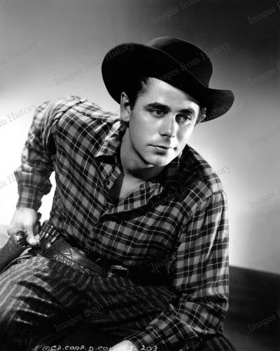 8x10 Print Glenn Ford The Desperados 1943 #GHFG