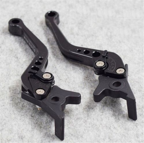 Cnc motorcycle front rear double disc brake clutch lever set aluminum universal