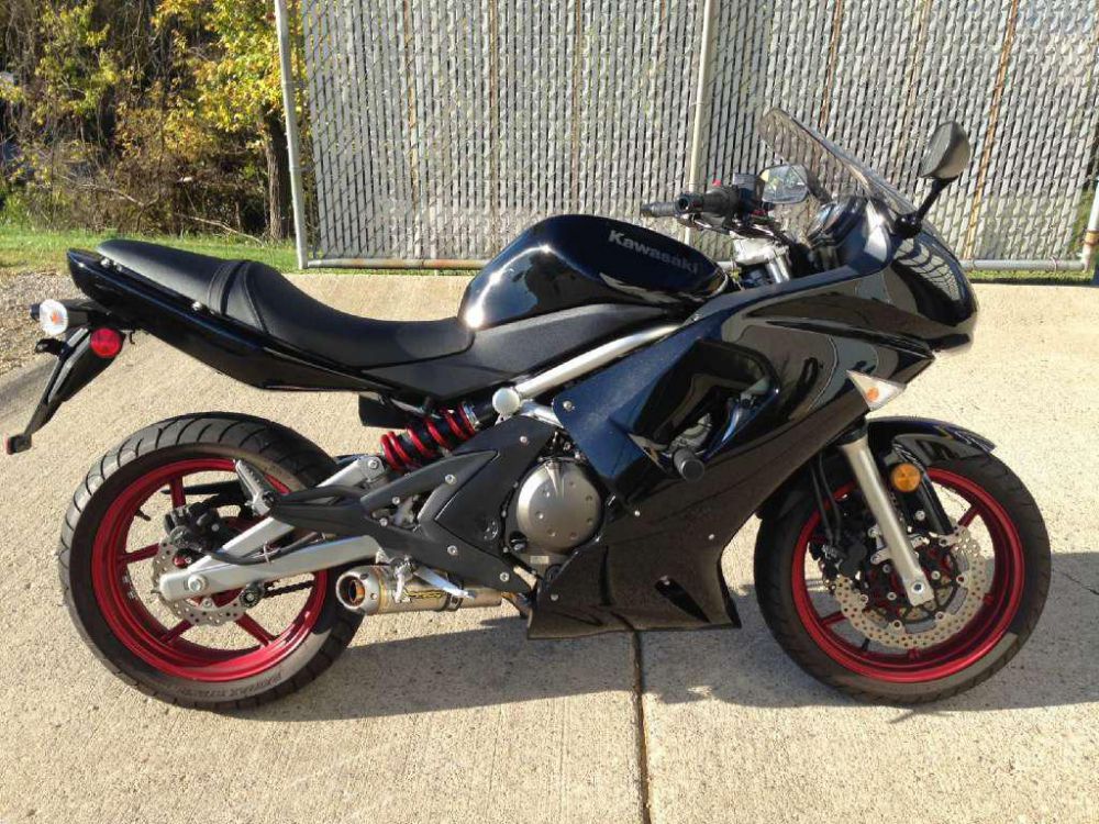 2008 kawasaki ninja 650r  sportbike 