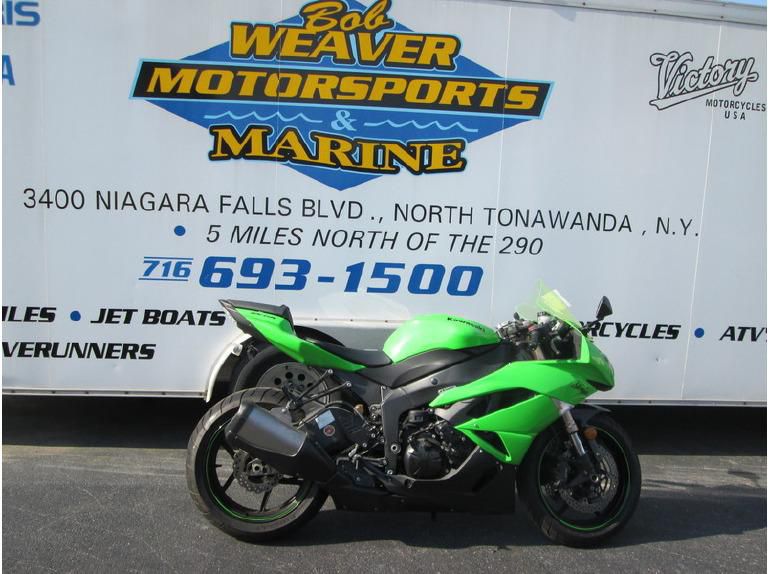 2009 kawasaki ninja zx-6r  sportbike 