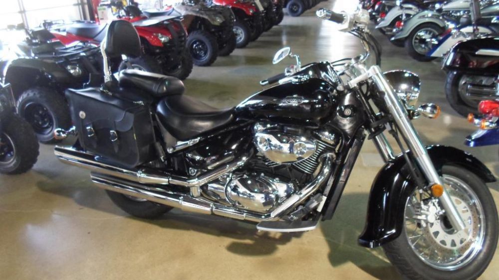 2007 suzuki boulevard c50 black  cruiser 