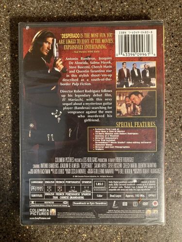 Desperado (dvd, 2003, special edition) sealed