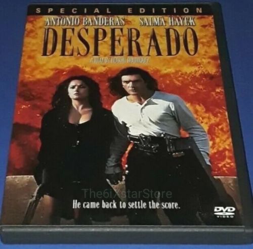 DESPERADO DVD Classic Action Thriller 1995 Antonio Banderas Quentin Tarantino