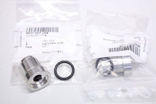 2x original vw jetta vento golf 2.0t lock plugs wht007168 original packaging-