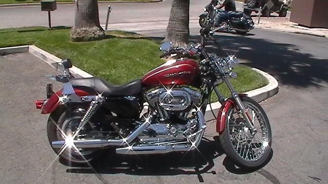 2007 harley-davidson xl 1200c sportster  cruiser 