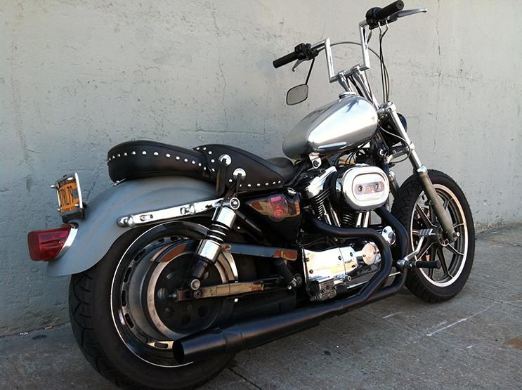 '98 harley sportster 1200 custom upgraded & naked (15k miles) good condition.