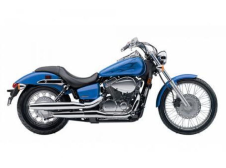 2013 honda shadow spirit 750 - ultra blue metallic flame 