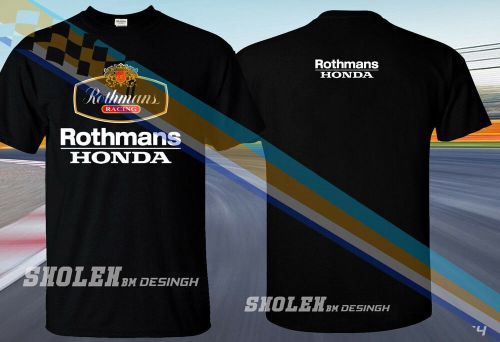 New inspired classic rothmans honda motor bike logo t shirt funny usa all size