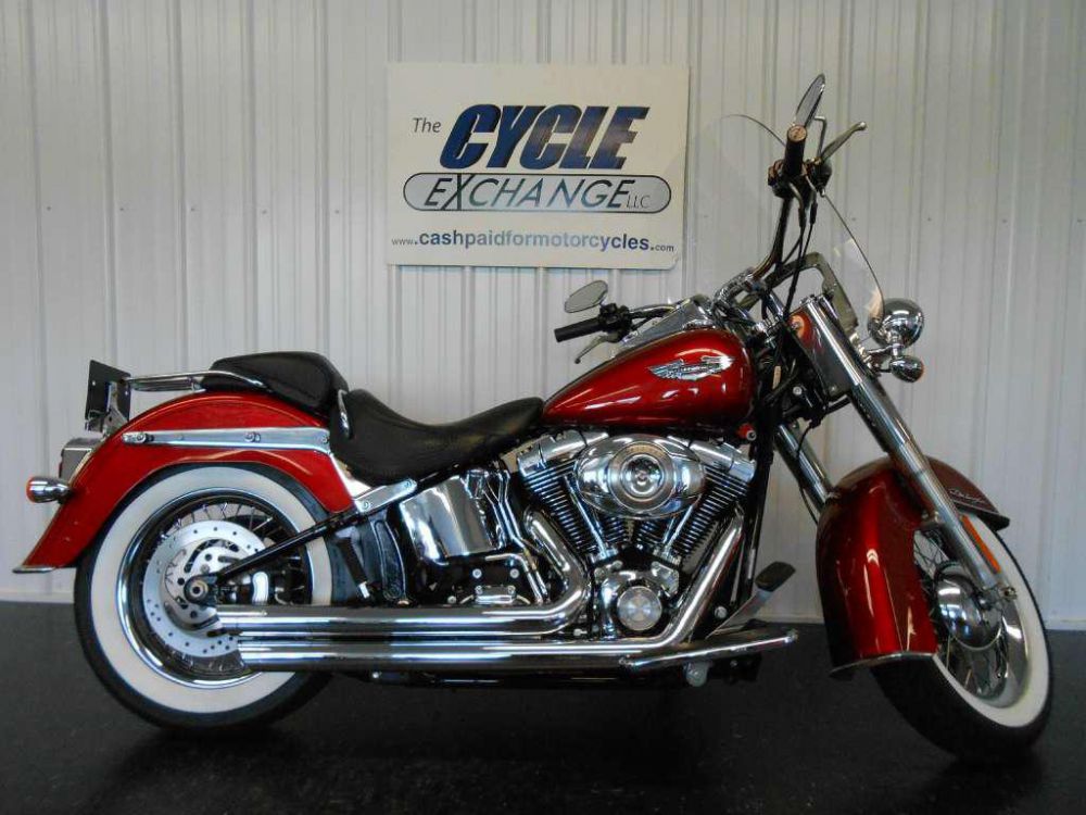 2008 harley-davidson flstn softail deluxe  cruiser 