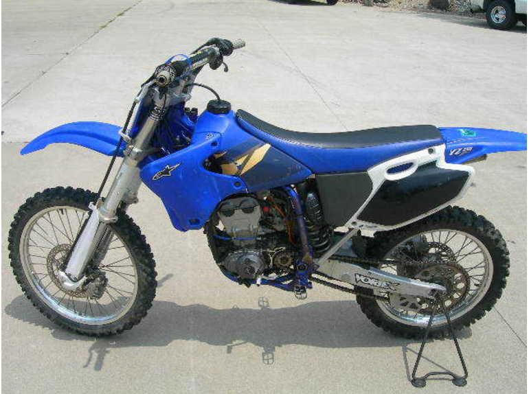 2002 Yamaha YZ250F YZ 250F Dirt Bike 