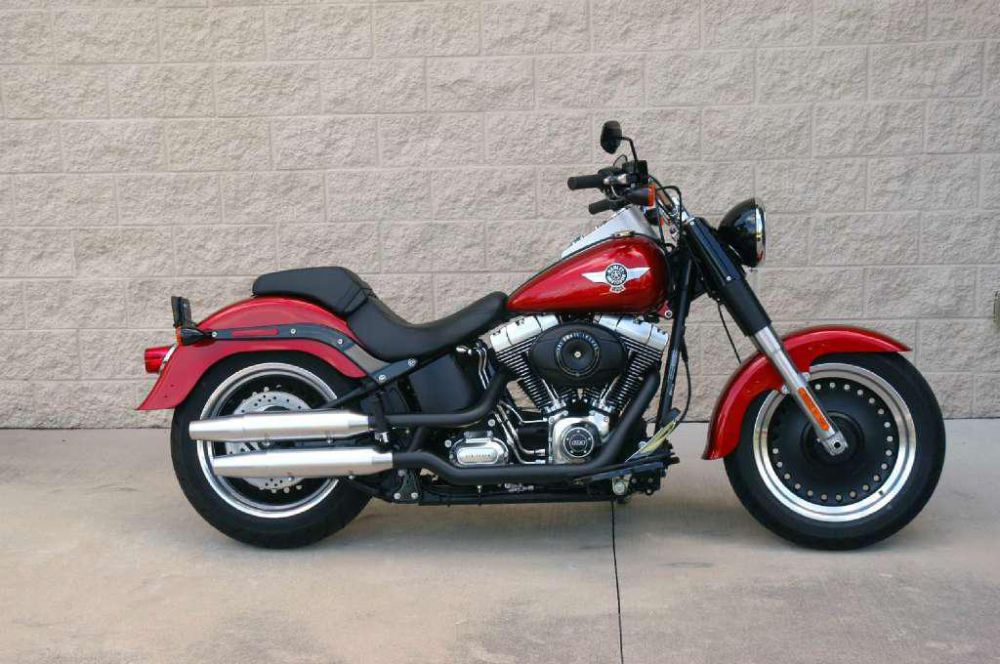 2013 harley-davidson flstfb softail fat boy lo  cruiser 