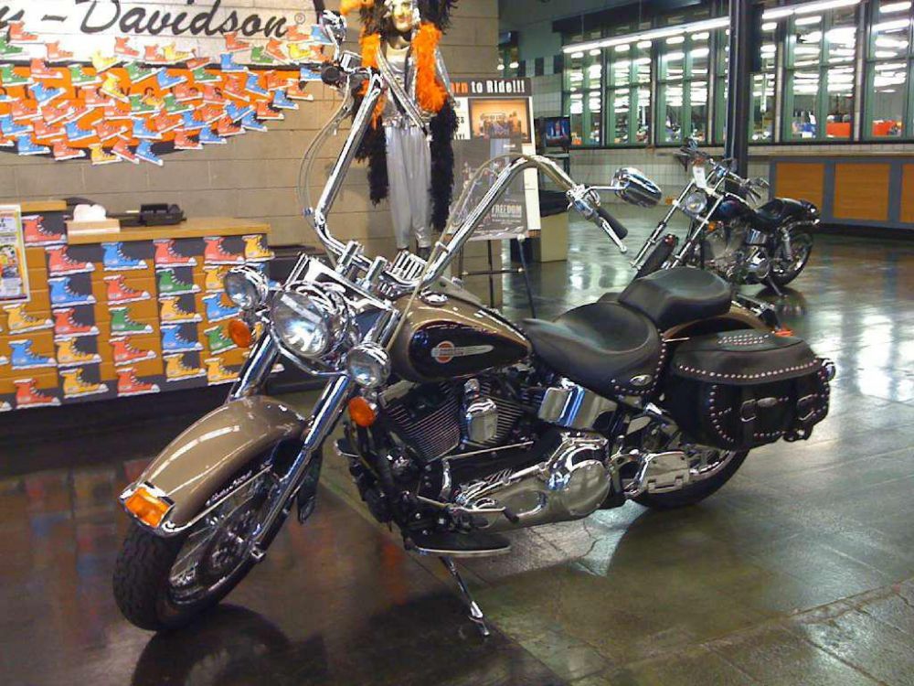 2004 harley-davidson flstc/flstci heritage softail classic  cruiser 