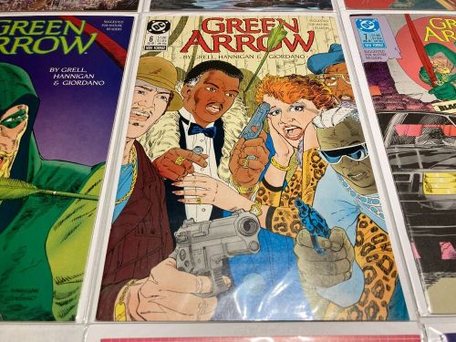 Green arrow 1 2 3 4 5 6 7 8 9 annual 1 nm to vf/nm grell hannigan 1988 series