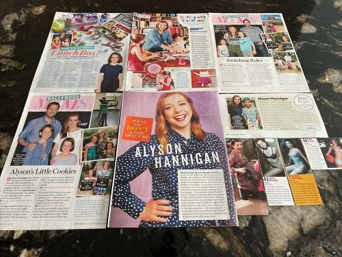 *ALYSON HANNIGAN* Clipping Lot! MUST SEE!! L@@K
