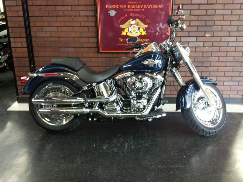 2013 harley-davidson flstf - softail fat boy  cruiser 