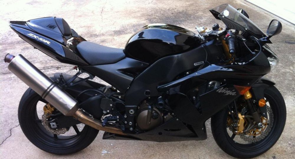 2005 kawasaki ninja zx-10r sportbike 