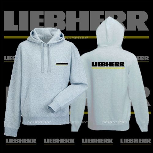 Liebherr excavator tractor logo hoodie emblem car moto mens hood all sizes s xxl