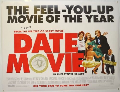 Date movie (2006) original cinema quad movie poster - alyson hannigan