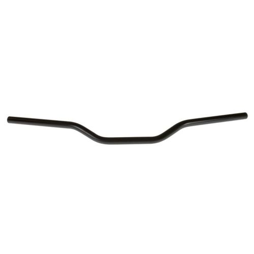 Trw handlebar steel black 22mm x 755mm superbike elegant cafer racer scrambler-