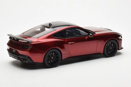 2024 FORD USA MUSTANG 5.0 GT COUPE RAPID RED 1:18 SCALE BY GT-SPIRIT GT433