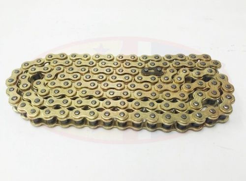 Heavy duty motorcycle drive chain 428-138 gold for hyosung gt125 r efi  2012