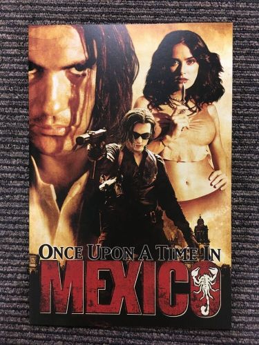 Film brochure Legend of Mexico Desperado by Antonio Banderas