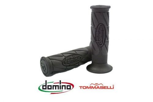 Domino 3205 Closed End Black Handlebar Grips to fit Hyosung GV125 Aquila