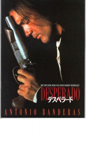 Movie Japan Souvenir Program Desperado Starring Antonio Banderas/Salma Hayek/J