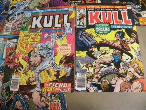 Marvel 1976 13 issues kull the conqueror 16 17 18 19 20 21 22 23 24 to 29 mst